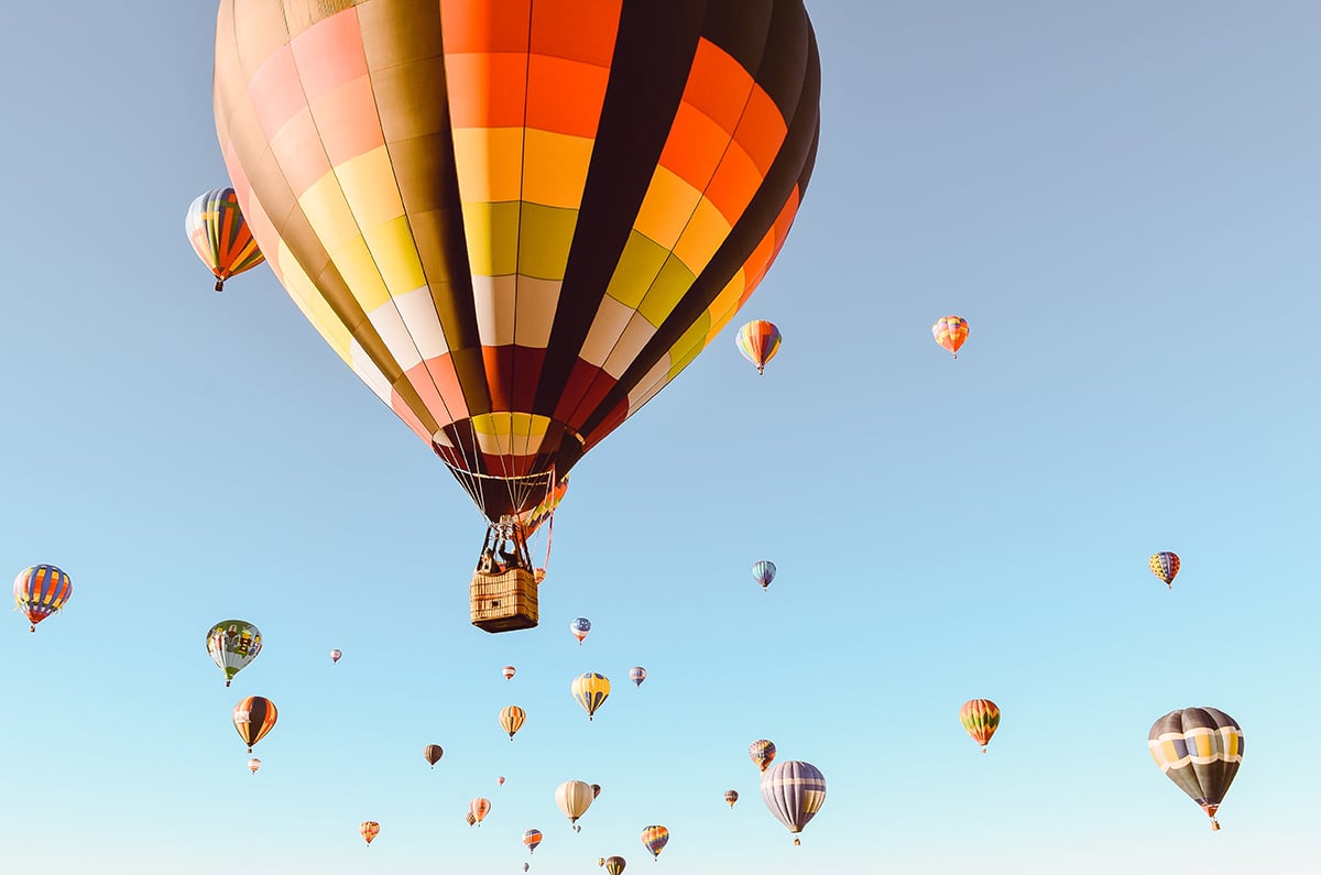 Hot Air Ballooning in New Mexico