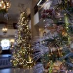 Historic Hotel Bethlehem Decorated for the Holidays