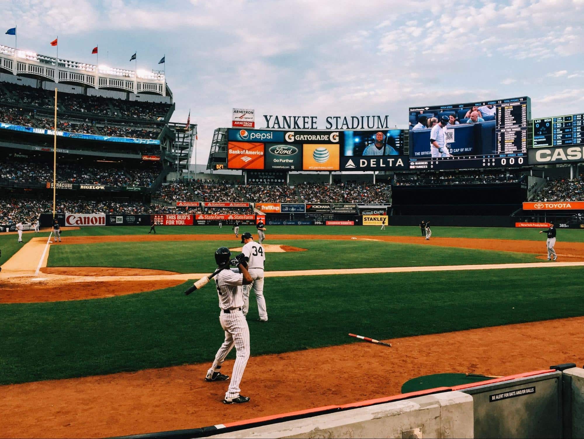 Yankee Stadium is an ideal spot for NYC groups to take in a game on their group trip